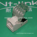 white color tooless rj11 female connector